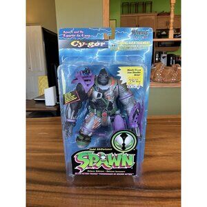 SPAWN Cy-gor Deluxe Edition Action Figure Purple Variant McFarlane Toys 1996